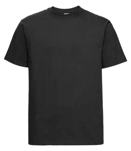 Russell Combed Cotton T - Black - L